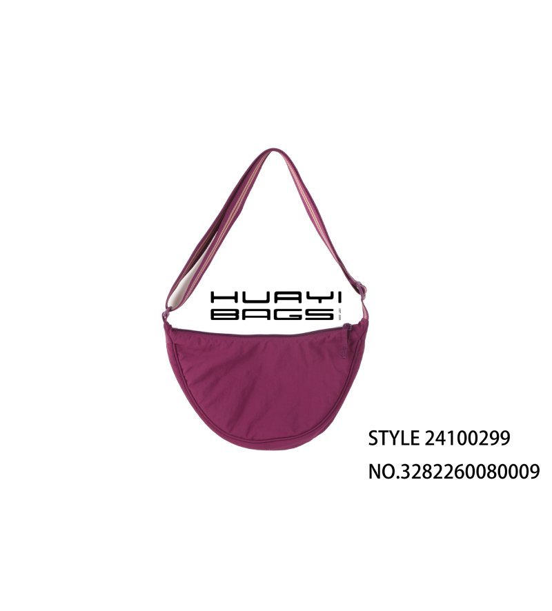 Simple Style Purple Moon Bag