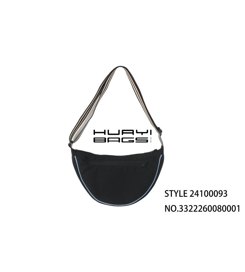 Fashion And Casual Black Moon Bag