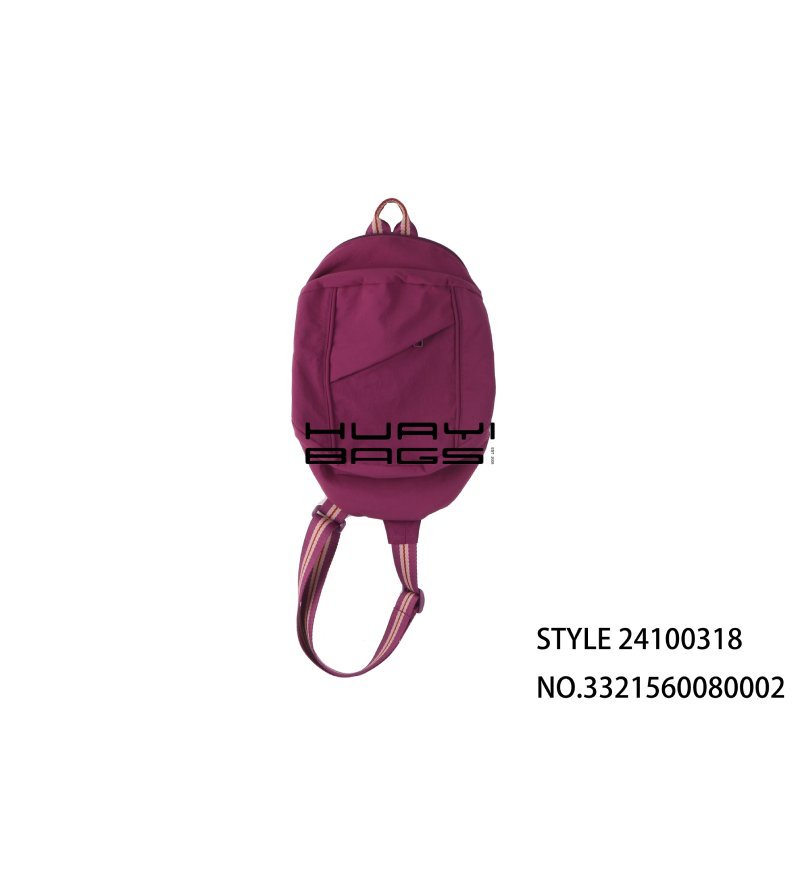 Custom Fashion Purple Crossbody Bag