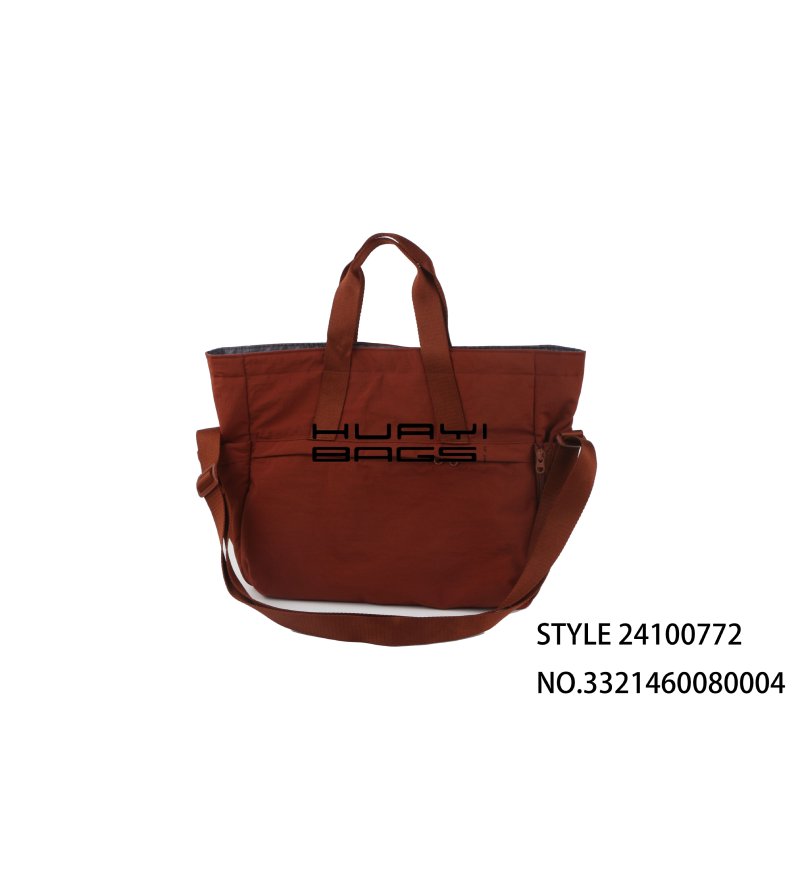 Custom Simple And Stylish Red Tote Bag