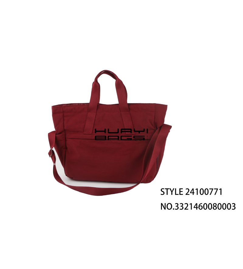 Custom Fashion Dark Red Tote Bags