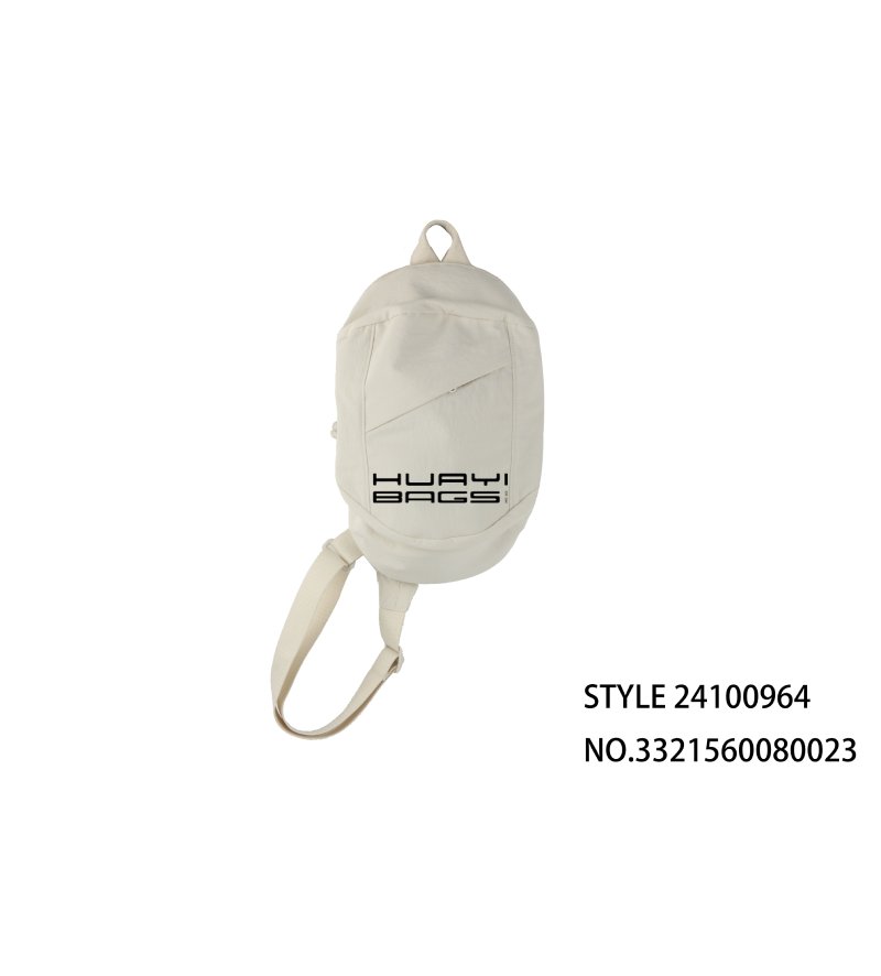 Custom Simple White Crossbody Bag