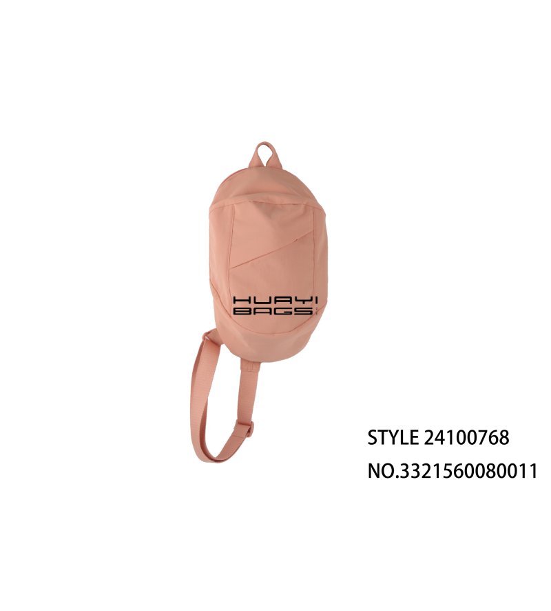 Custom Simple Pink Crossbody Bag