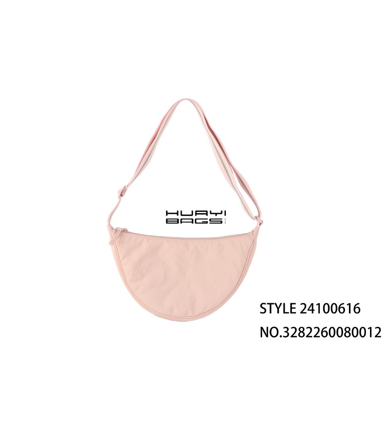 Custom Light Pink Simple Mini Shoulder Bag