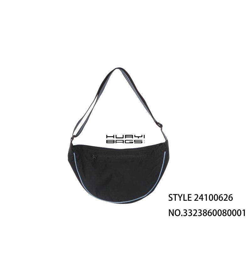 Custom Black Simple Modern Mini Shoulder Bag