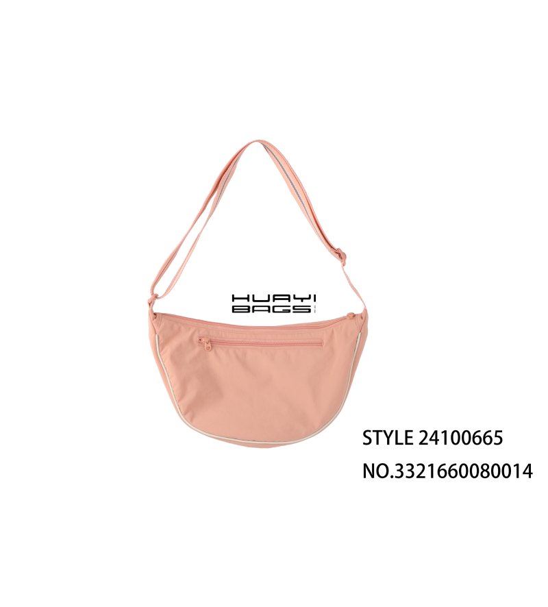 Custom Pink Simple Modern Mini Shoulder Bag