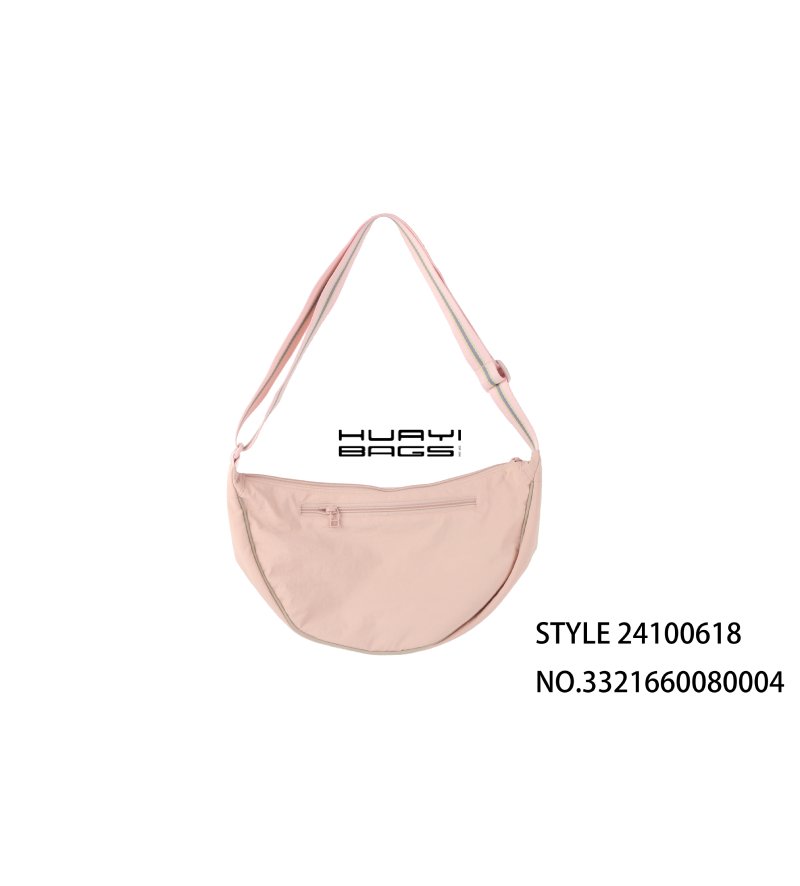 Custom Light Pink Simple Modern Mini Shoulder Bag