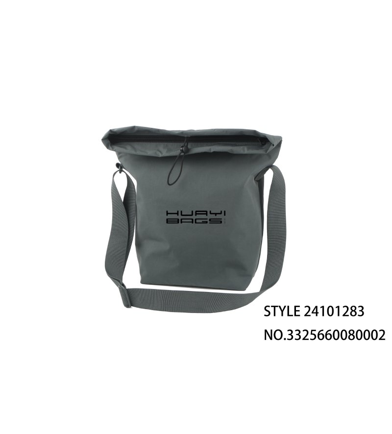 Custom Simple Gray Shoulder Bag