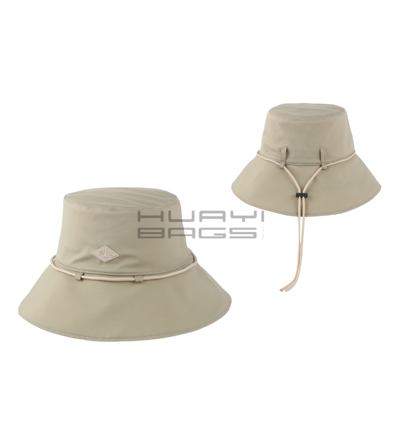 Lightweight Light Grey Outdoor Bucket Hat