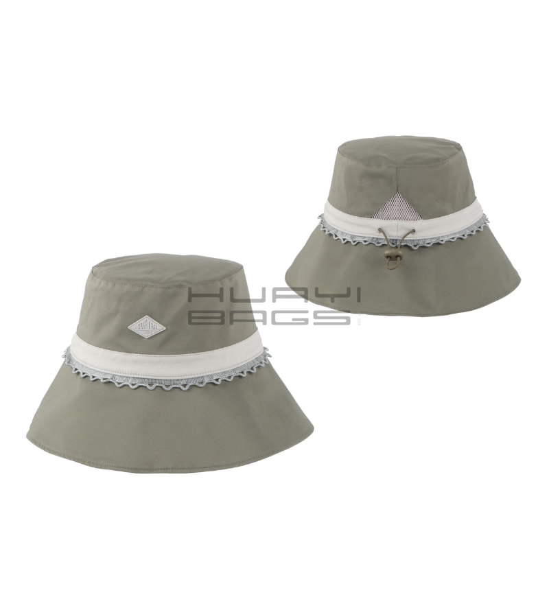 Lightweight Travel Light Green Bucket Hat