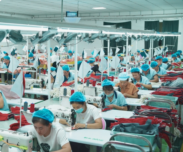 Factory workers